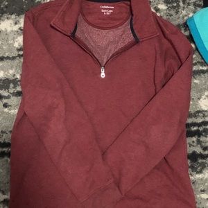 1/4 zip sweater.